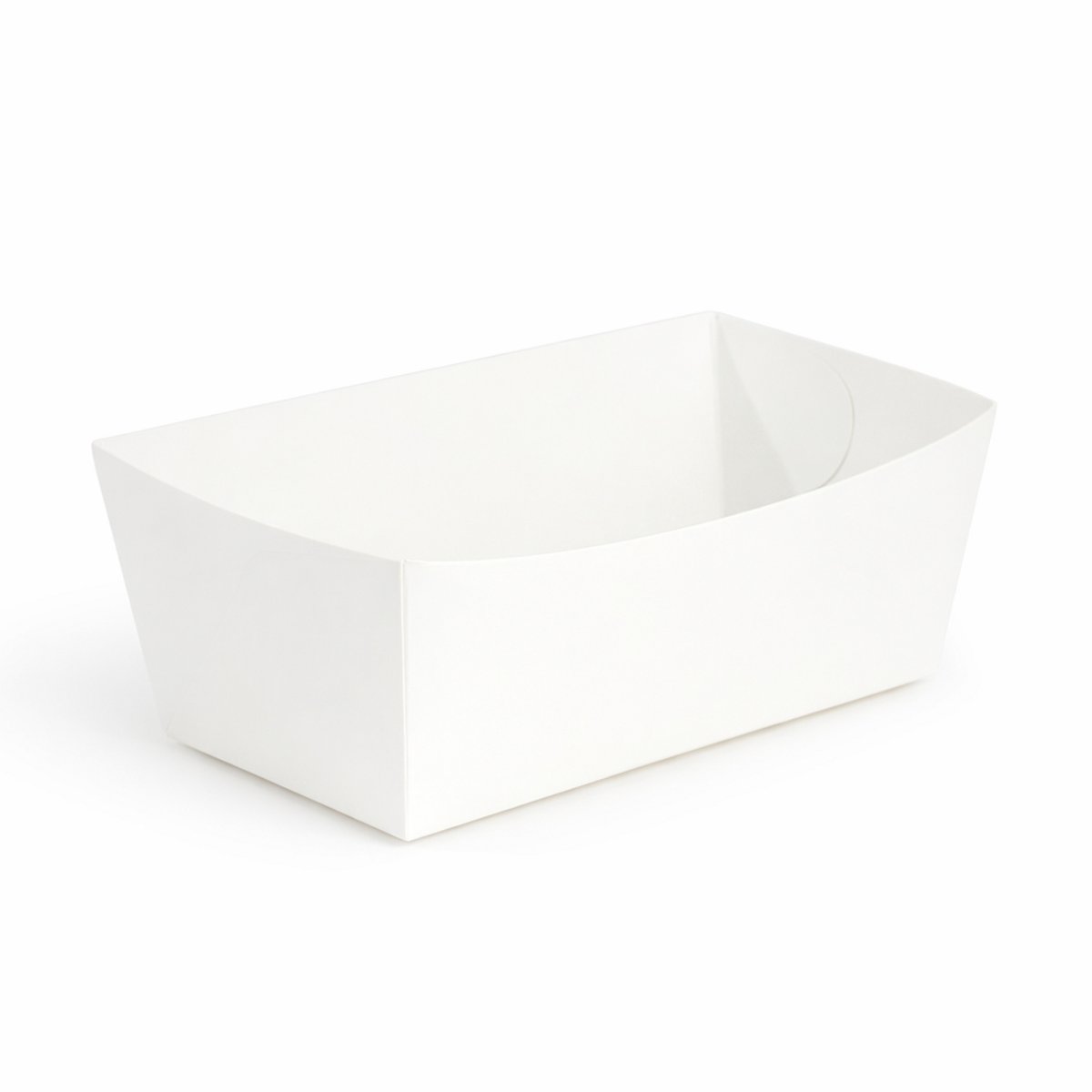 Frietbakjes A9 kraft/wit BIO