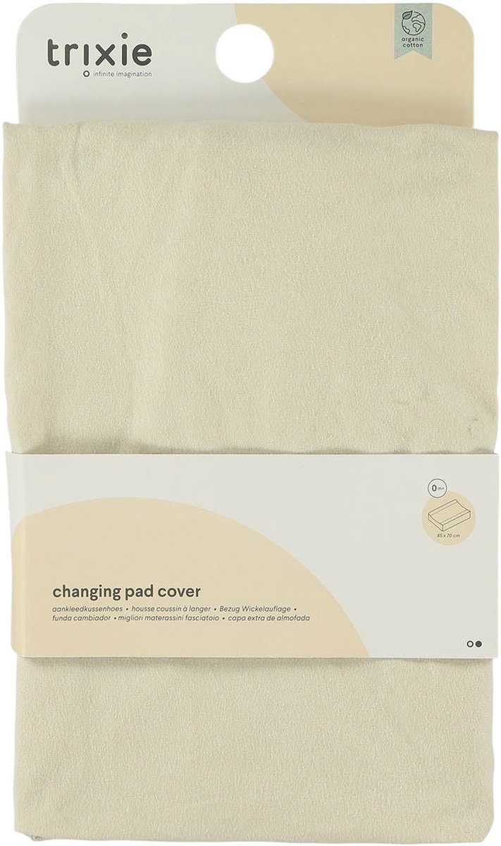 Trixie Changing pad cover - 70x45cm - Breeze Sand van Trixie — afbeelding 2