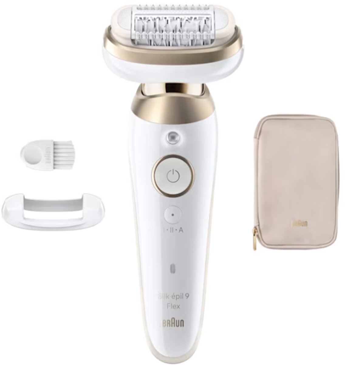 Braun Silk-épil 9 Silk·épil 9 Flex 40 pincetten Goud, Wit