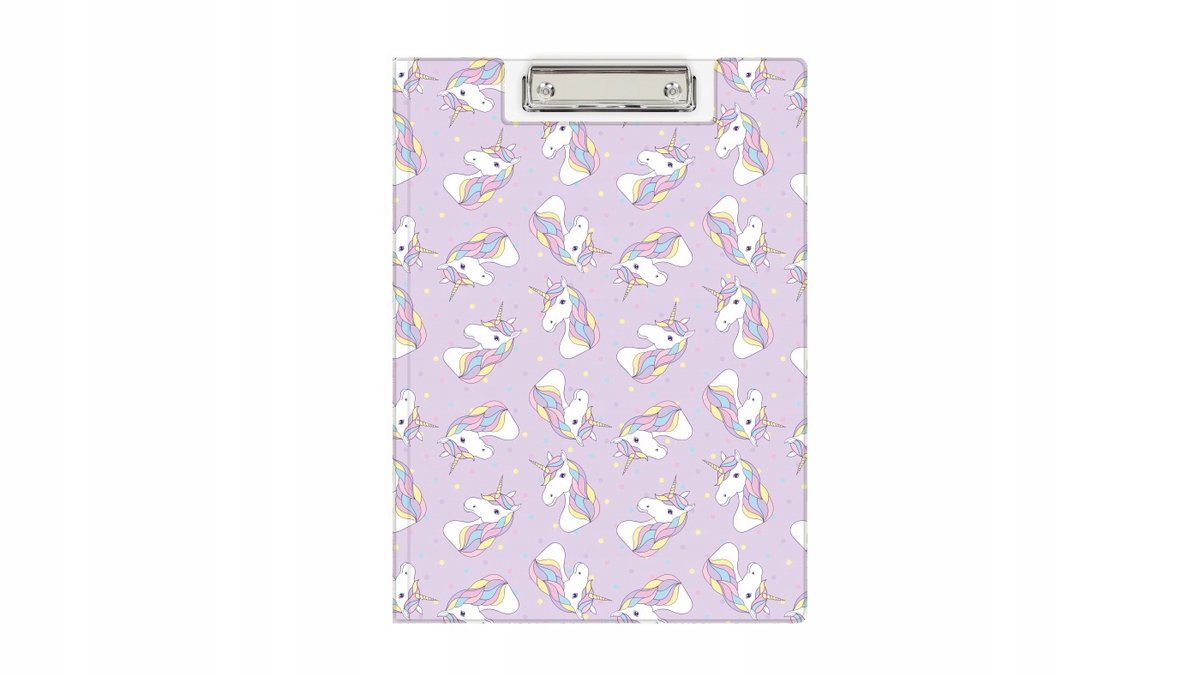 Unicorn A4 Klembordmap met sluiting - Ideaal voor kantoor en school