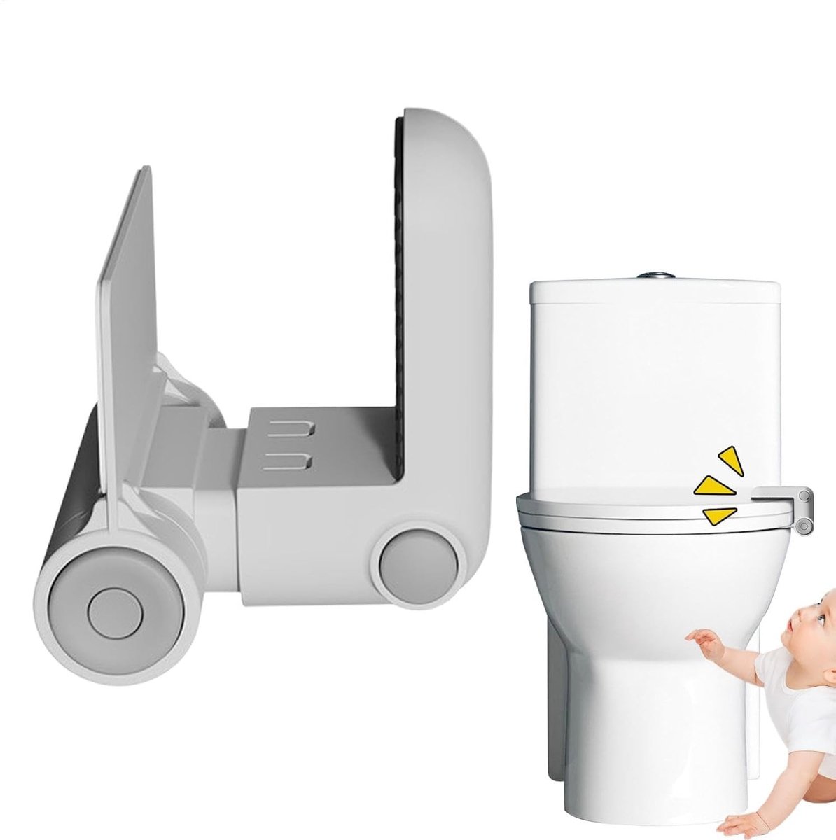 SolidKeus - Kindvriendelijke Toiletbeveiligingsslot voor Veiligheid
