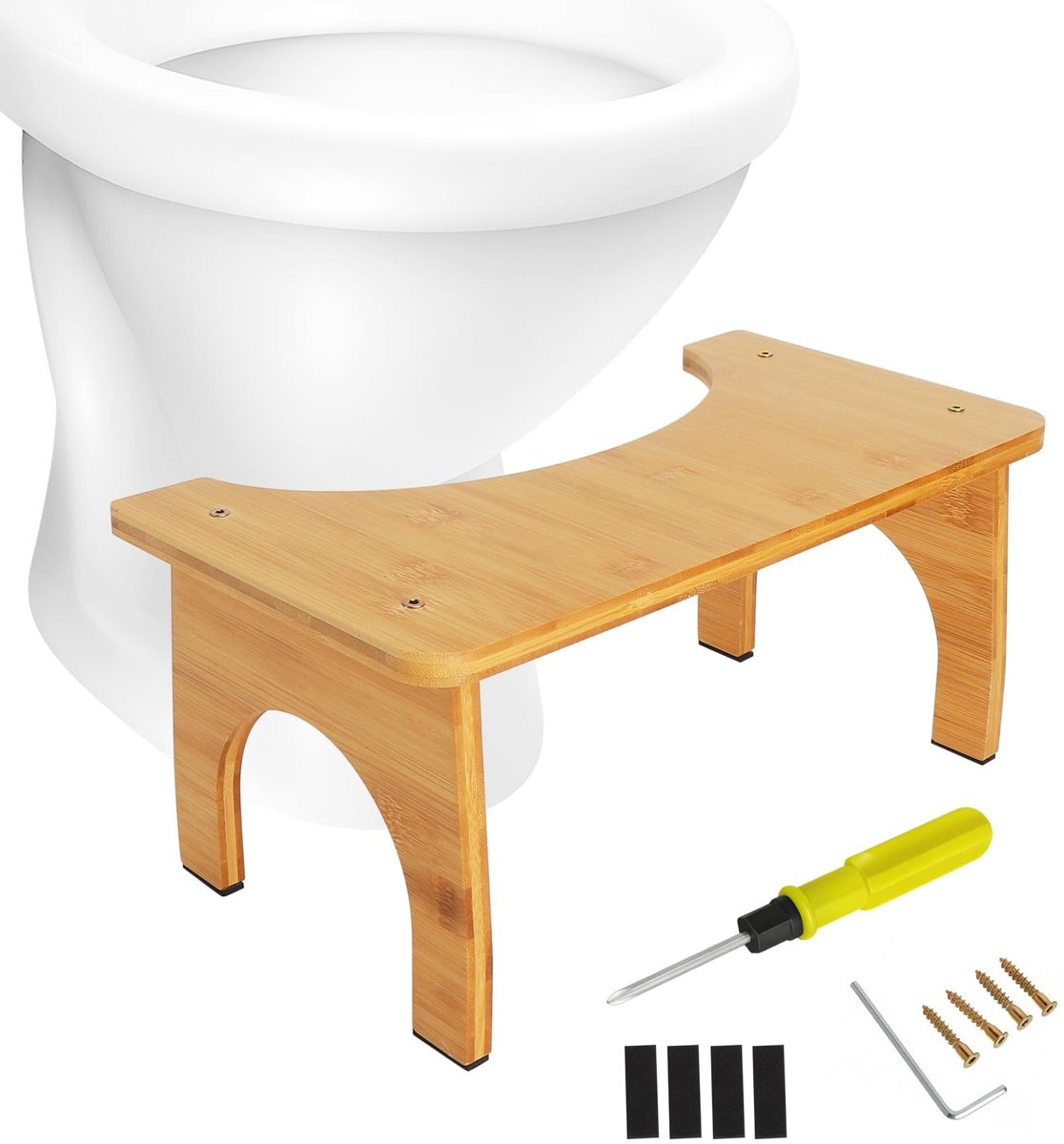 SolidKeus - Toiletkruk voor Gezondere Zitpositie en Eenvoudigere Spijsvertering