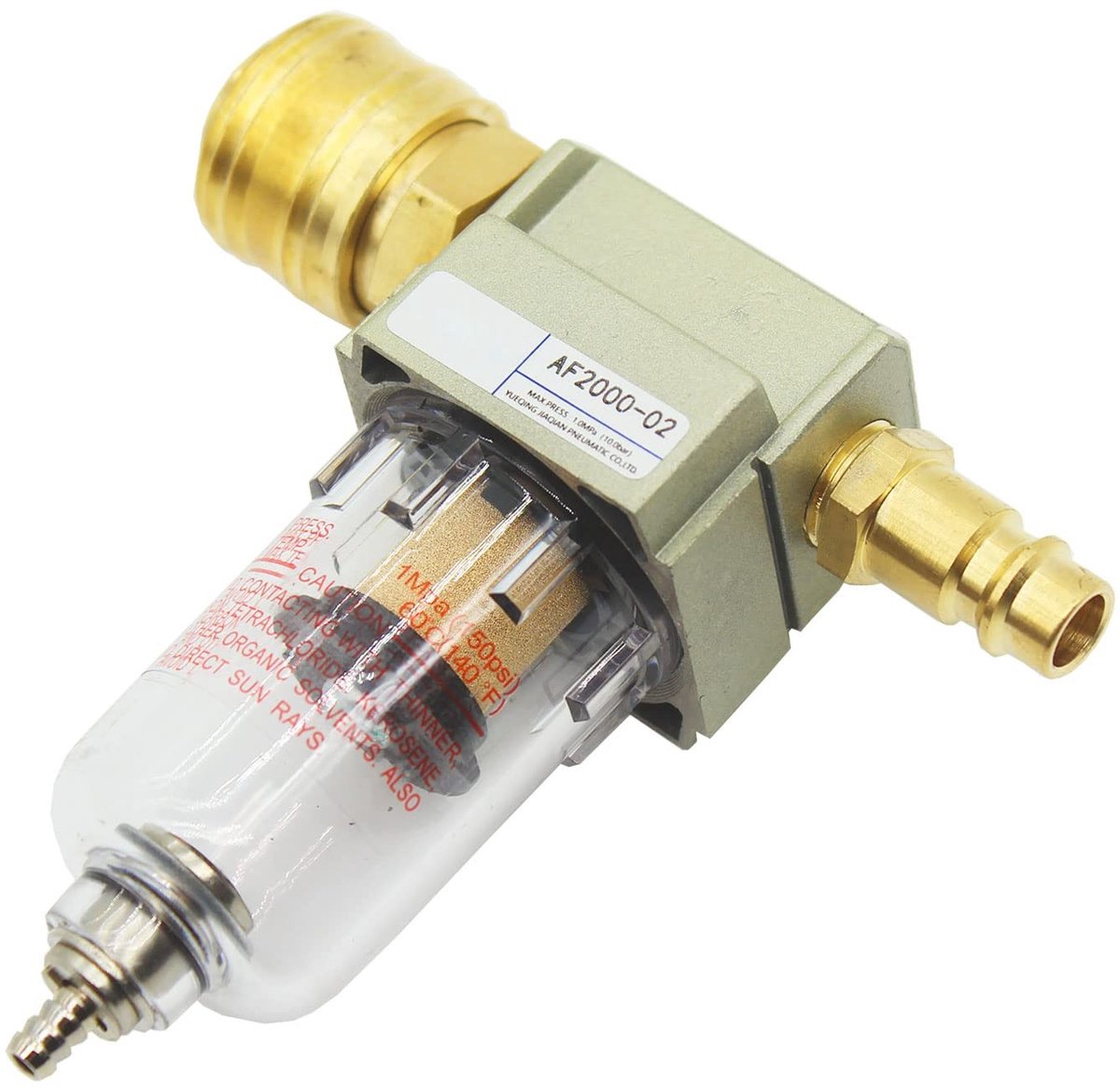 SolidKeus - Compressed Air Filter met Water- en Olie Separator