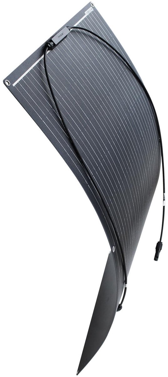 SolidKeus - Flexibel Monocrystalline 100W Zonnepaneel