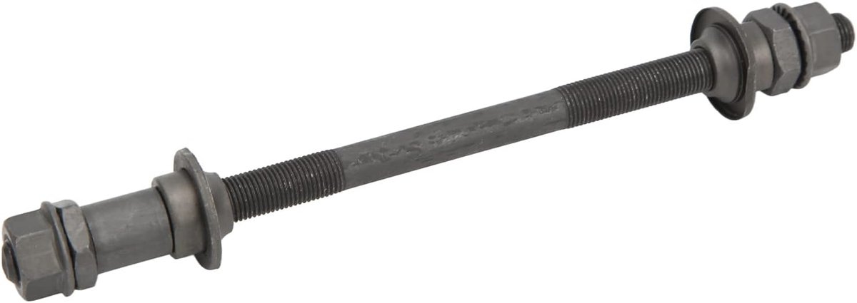 SnelShoppen - Fietsnaaf Achter Snelspanas Holle As Hoge Veiligheid Fietsnaaf Aandrijving, Geschikt voor Racefietsen en Mountainbikes, 190Mm/7.5 Inch