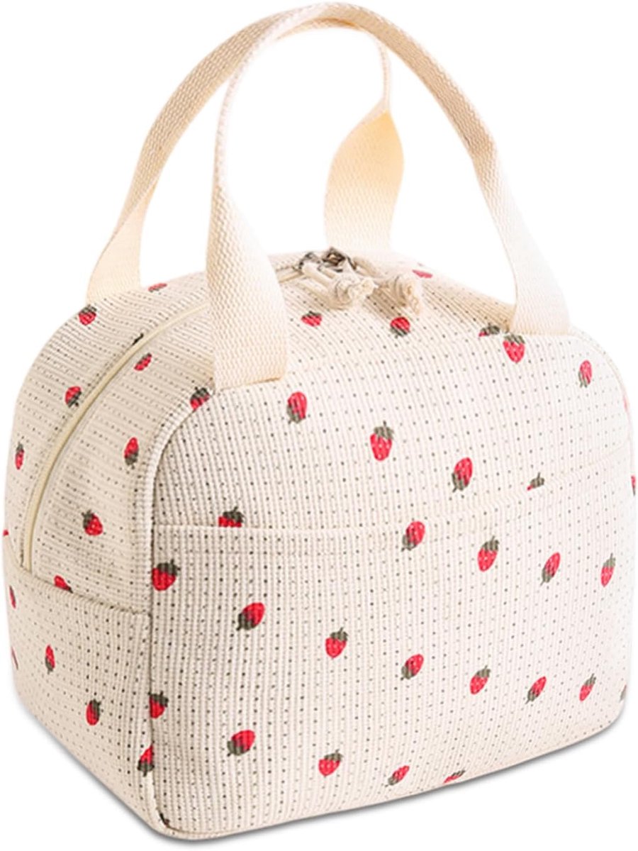 SnelShoppen - Lunch Bag, Geïsoleerde Draagbare Lunchdoos, Koeltas, Vouwbare Koeltas voor Picknick, School, Kantoor, Reizen, Werk - Ideaal voor Kindere
