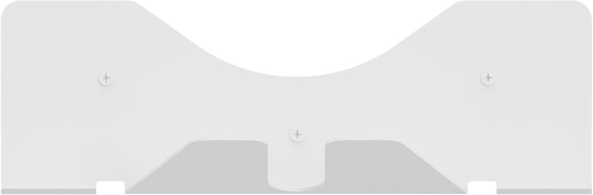 SnelShoppen - Wandbeugel voor Quest 2/3 VR-headset en Controllers - Ruimtebesparende Wandmontage met Schroeven - Wit