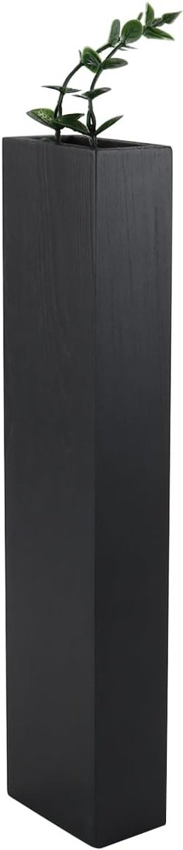 SnelShoppen - Houten Wandplanter voor Binnen - Boerderijdecoratie - Wanddecoratie - Zakplanter - Vaas voor Binnen - Plantenhouder voor Gedroogde Bloem