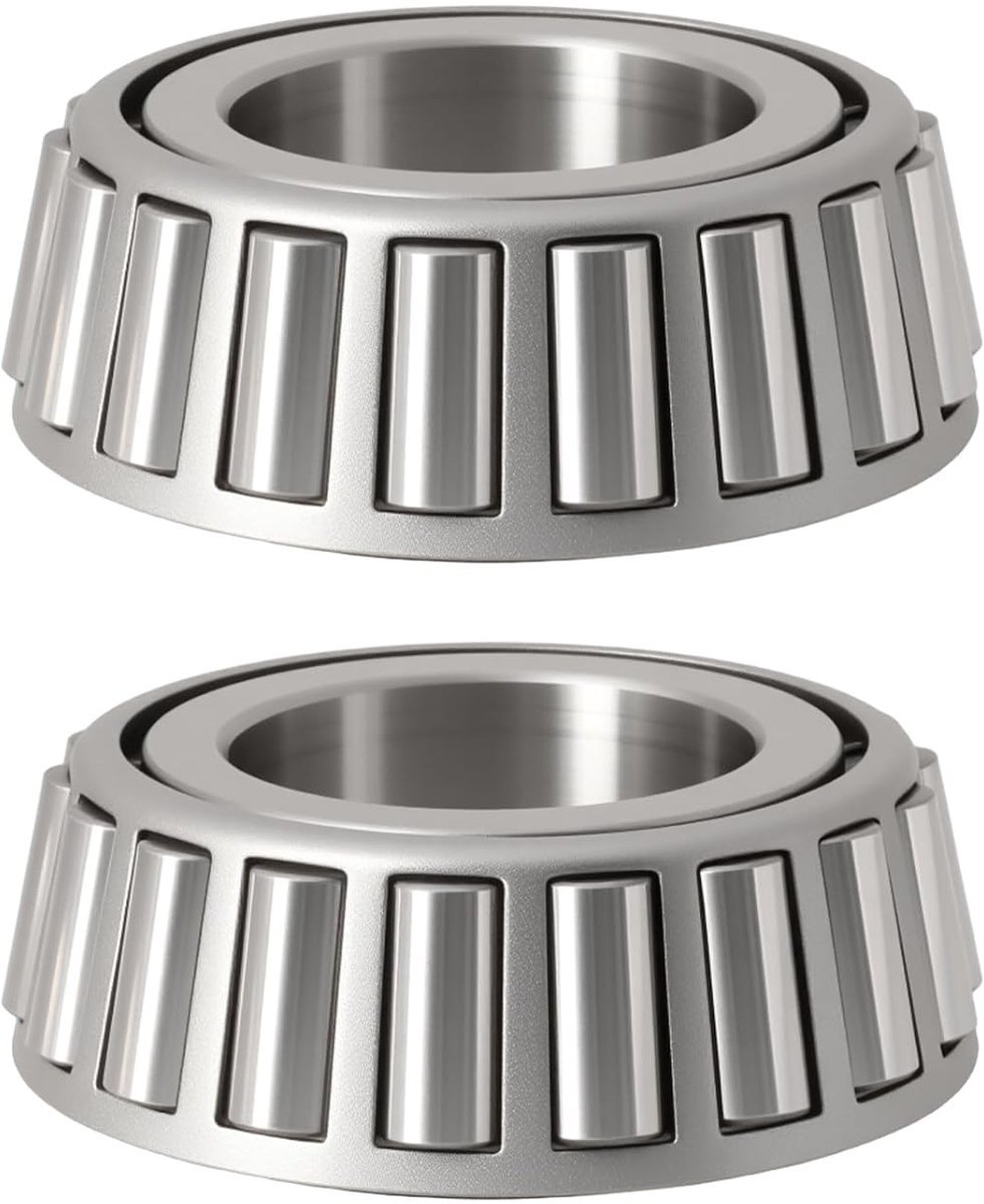 SnelShoppen - 2Pcs Tapered Roller Bearing 38.1x71x25.4mm voor Auto's, Rolmolens, Mijnbouw, Metallurgie, Kunststofmachines