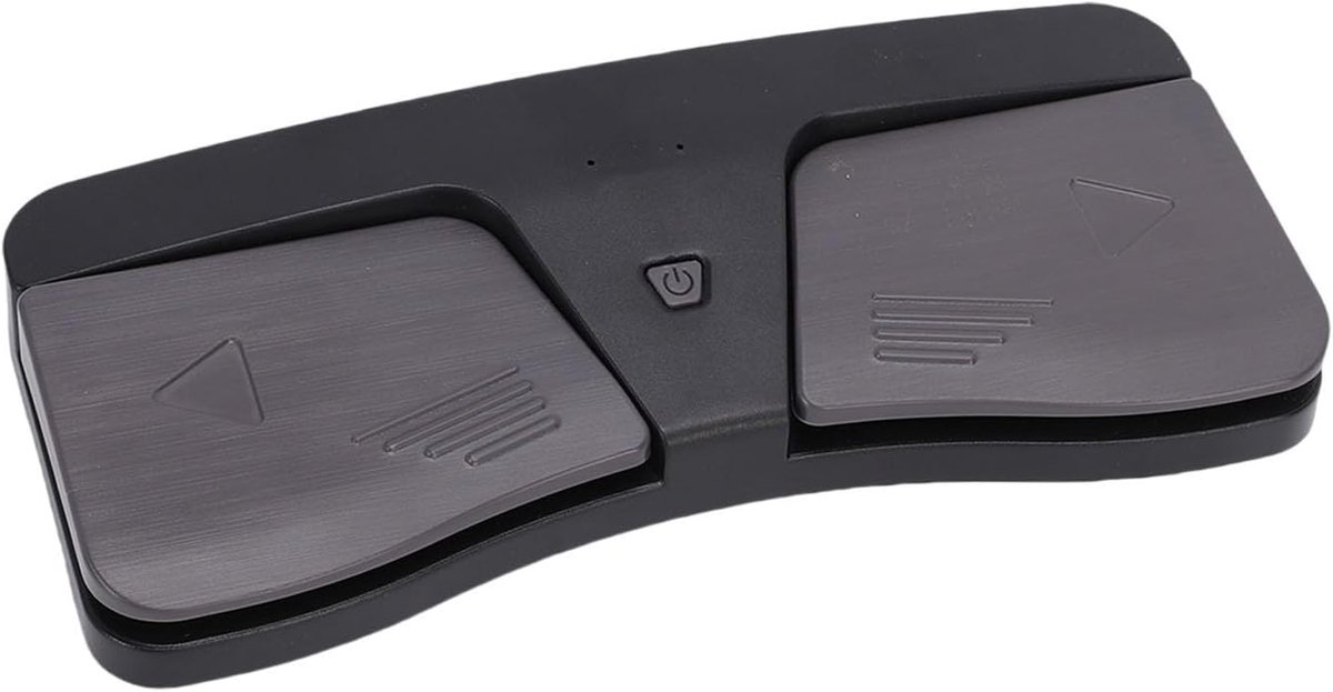 SnelShoppen - Draadloze Paginaomdraai Pedal, Bluetooth Voetpedaal met Antislip Pad, Handenvrije Bladmuziek Controle, Draagbaar Muziek Page Pedal voor