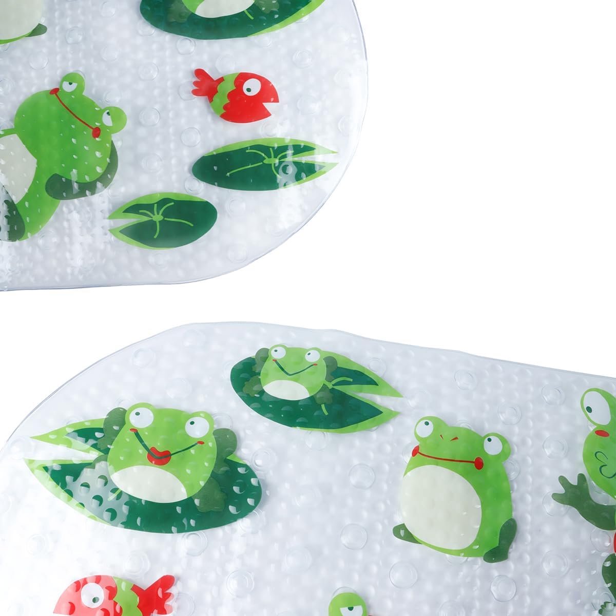 SnelShoppen - Premium PVC Kikker Badmat - Antislip voor Douches en Badkuipen - BPA, Latex en Ftalaat Vrij - Veilig en Comfortabel