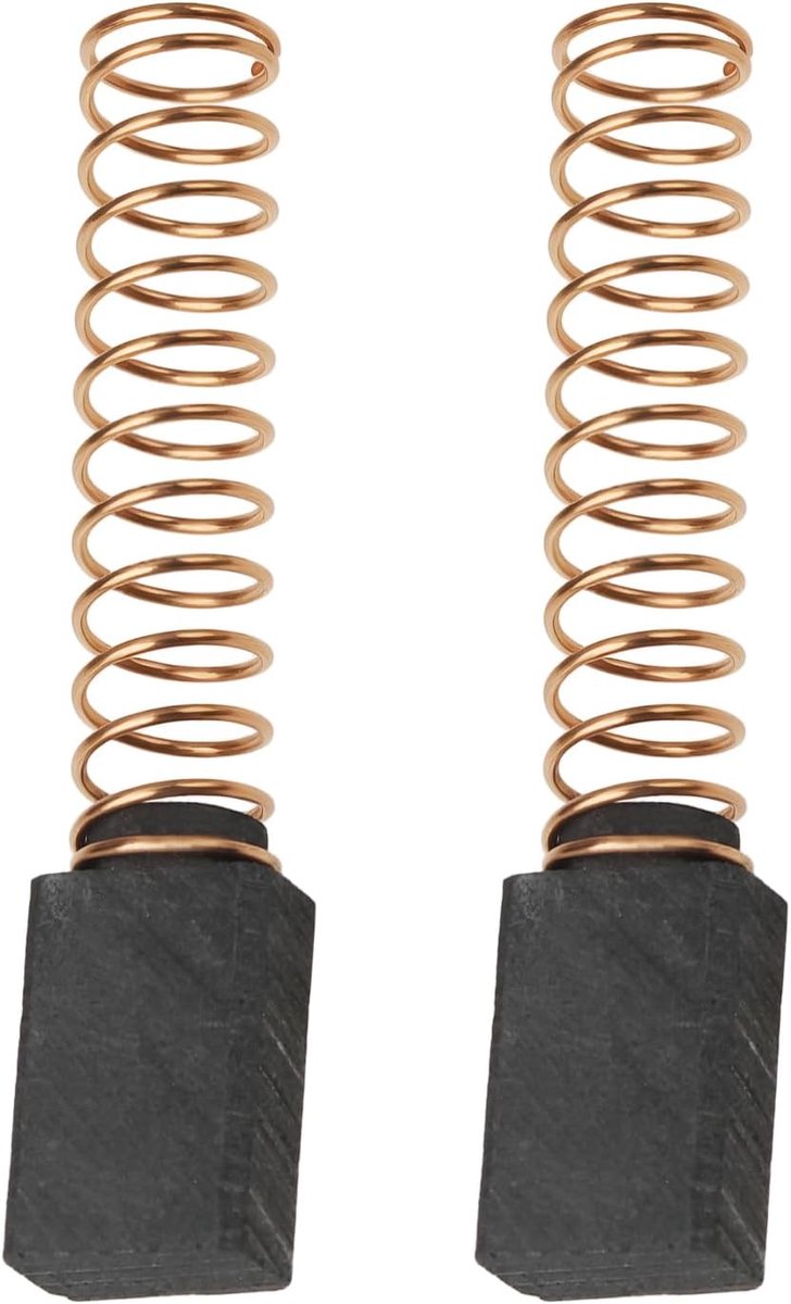 SnelShoppen - 1 Paar Koffiemachine Koolborstels Compatibel met Saeco 4x6,25x10mm Hoogwaardige Koolborstels voor Koffiezetapparaat