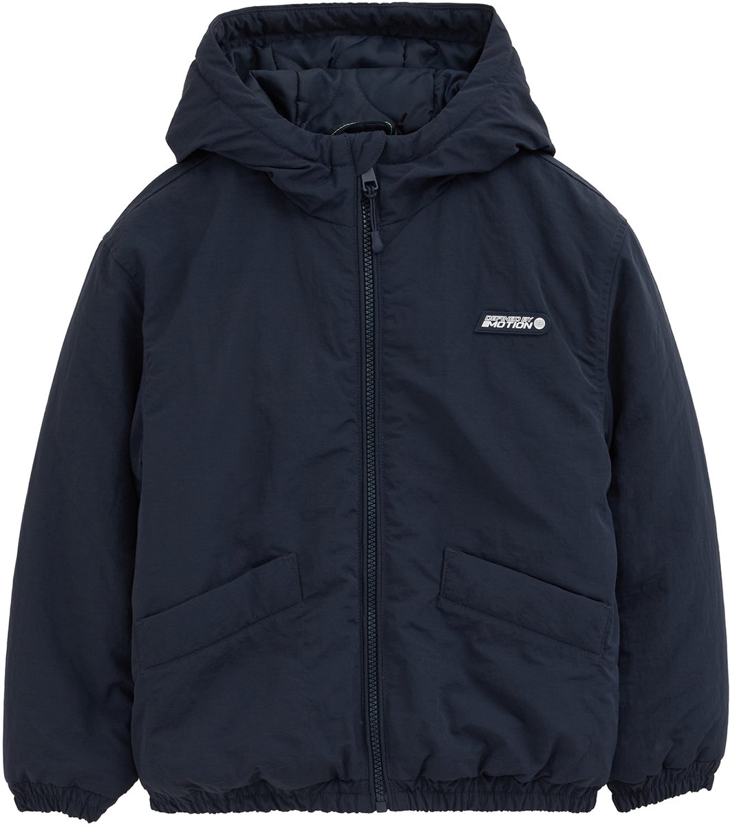WE Fashion Jongens gewatteerd bomberjack met capuchon