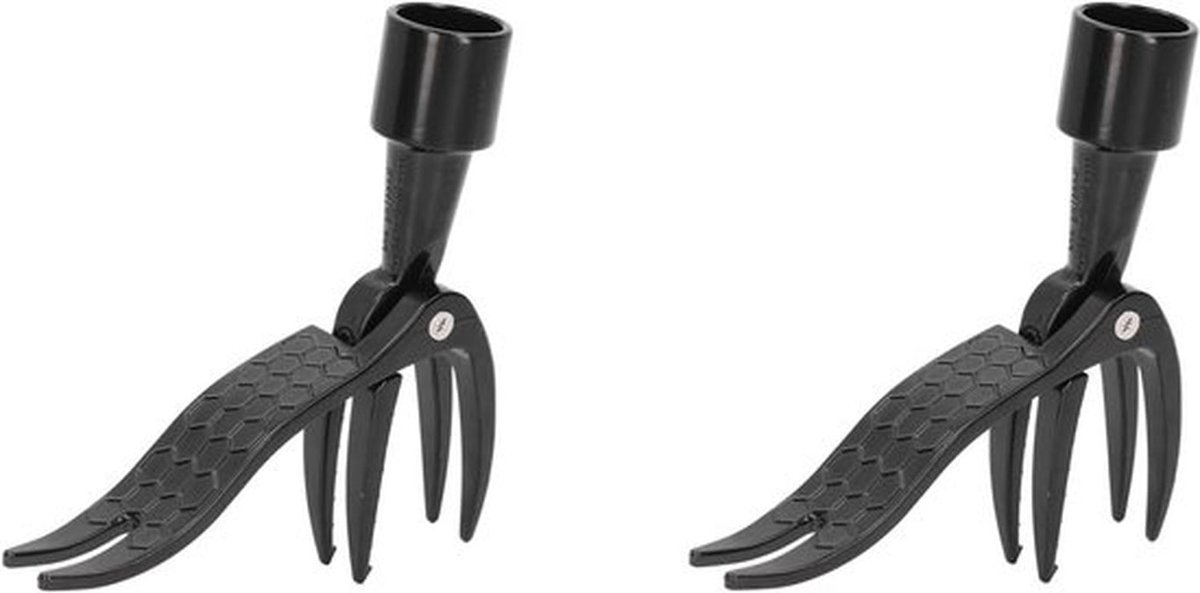 Draagbare Aluminiumlegering Handmatige Trekker Set, 2 Stuks, Tuingereedschap voor Onkruidverwijdering