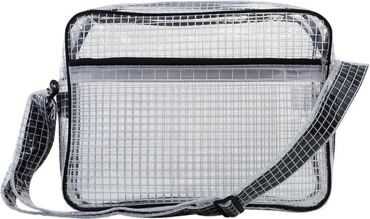 Unisex crossbodytas - Grote Transparante PVC-tas voor antistatische gereedschappen en accessoires
