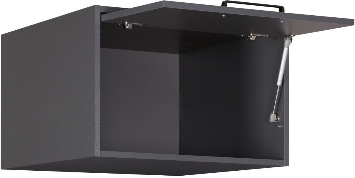 Lifestyle Studio Flow bovenkast voor wasruimte antraciet 67 x 68 x 44 cm met Softclose