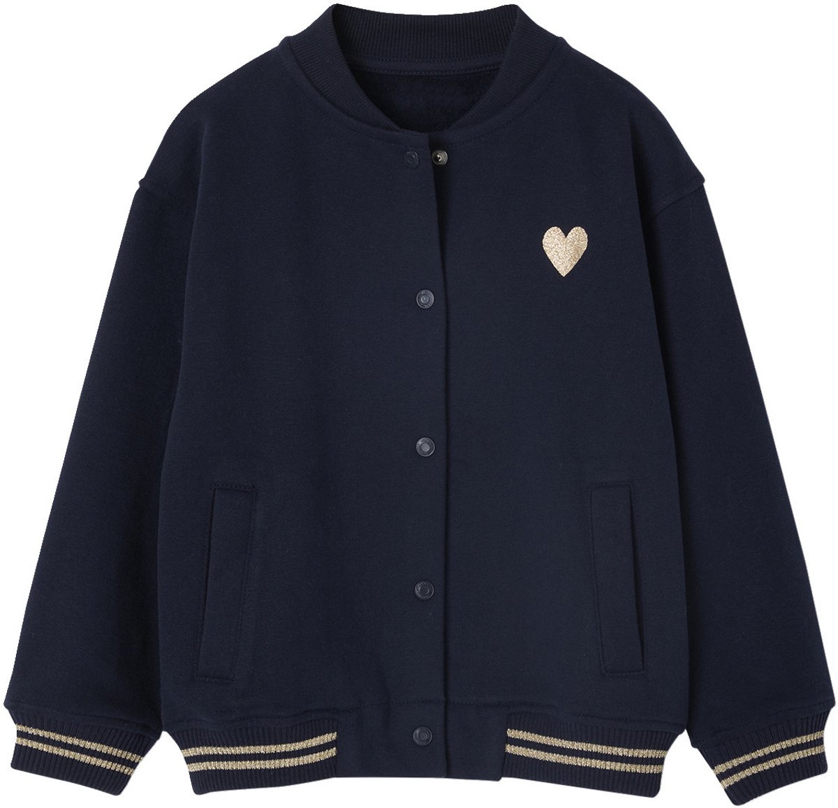 Vertbaudet Sweater in bomberlook voor meisjes van fleece