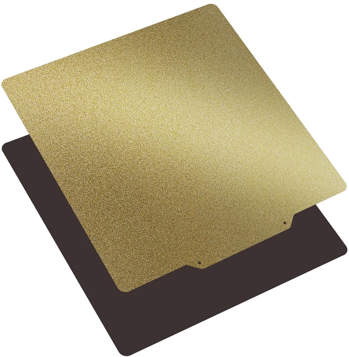 TIOPY PEI-printplaat, dubbelzijdig, gestructureerd, 235 x 235 mm, voor 3D-printers, flexibele PEI-folie, magnetische - ShopVlot