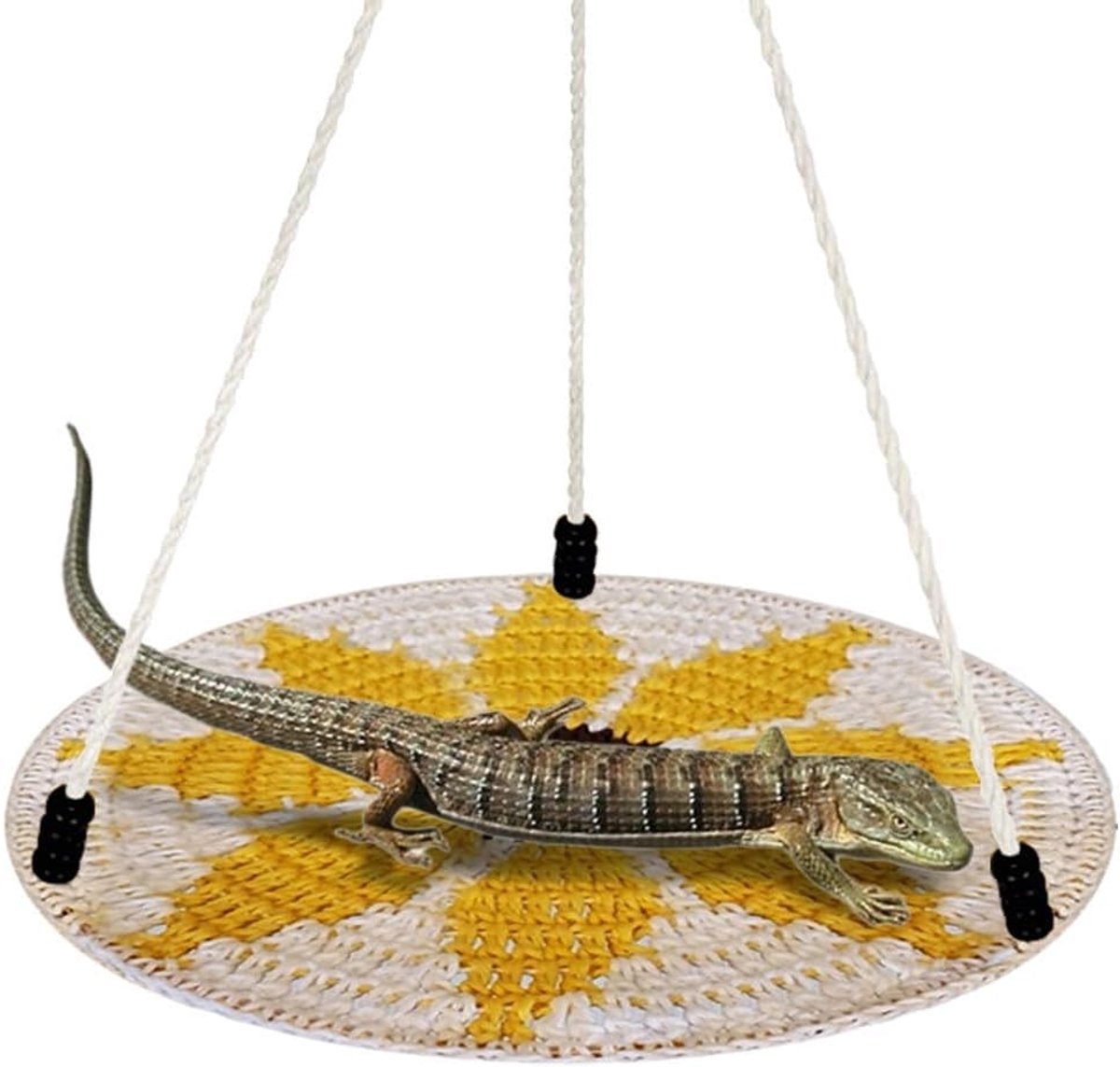 SnelShoppen - Reptielen Hangbed Hammock Rocking Bed van Katoen voor Reptielen, Vogels, Hamsters en Ratjes - Lichtgewicht, Ademend, Met Haak, Ideaal vo
