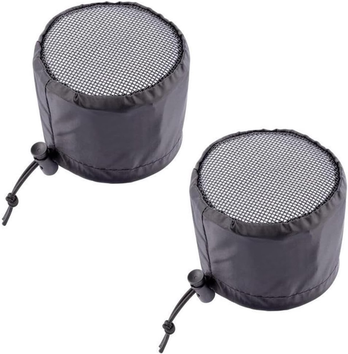 SnelShoppen - 2 x 15.2 cm Grote Ventilatie Cover, Duct Filter Net met Vaste Gesp, Stofdichte Mesh voor Planten Groei Tent, Ventilatie, Afvoerventilato