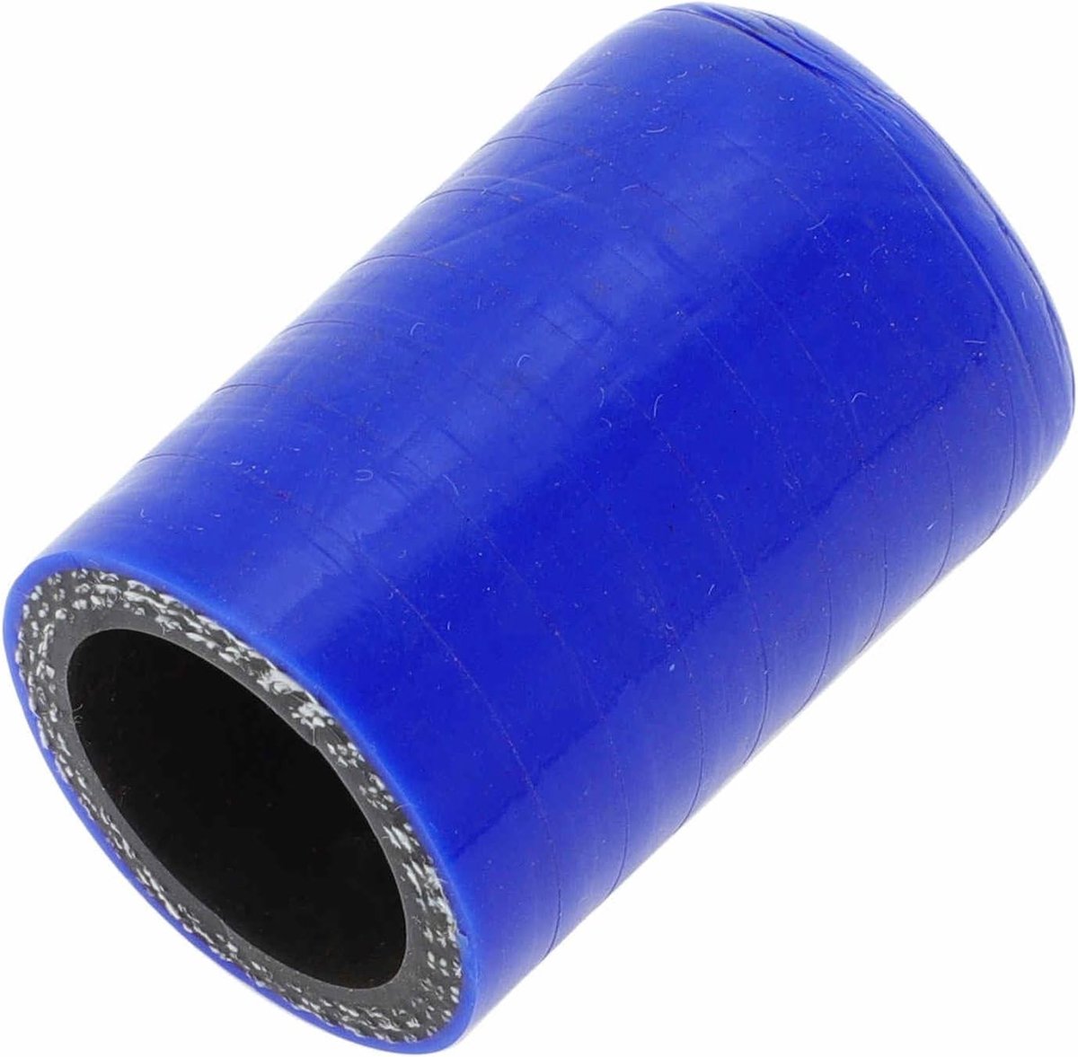 SnelShoppen - Silicone Rubber Slangstop - 40mm Lengte - 22mm ID - Blauw Zwart - Universele Blindcap voor Bypass Slang - Geschikt voor Koelvloeistof, M