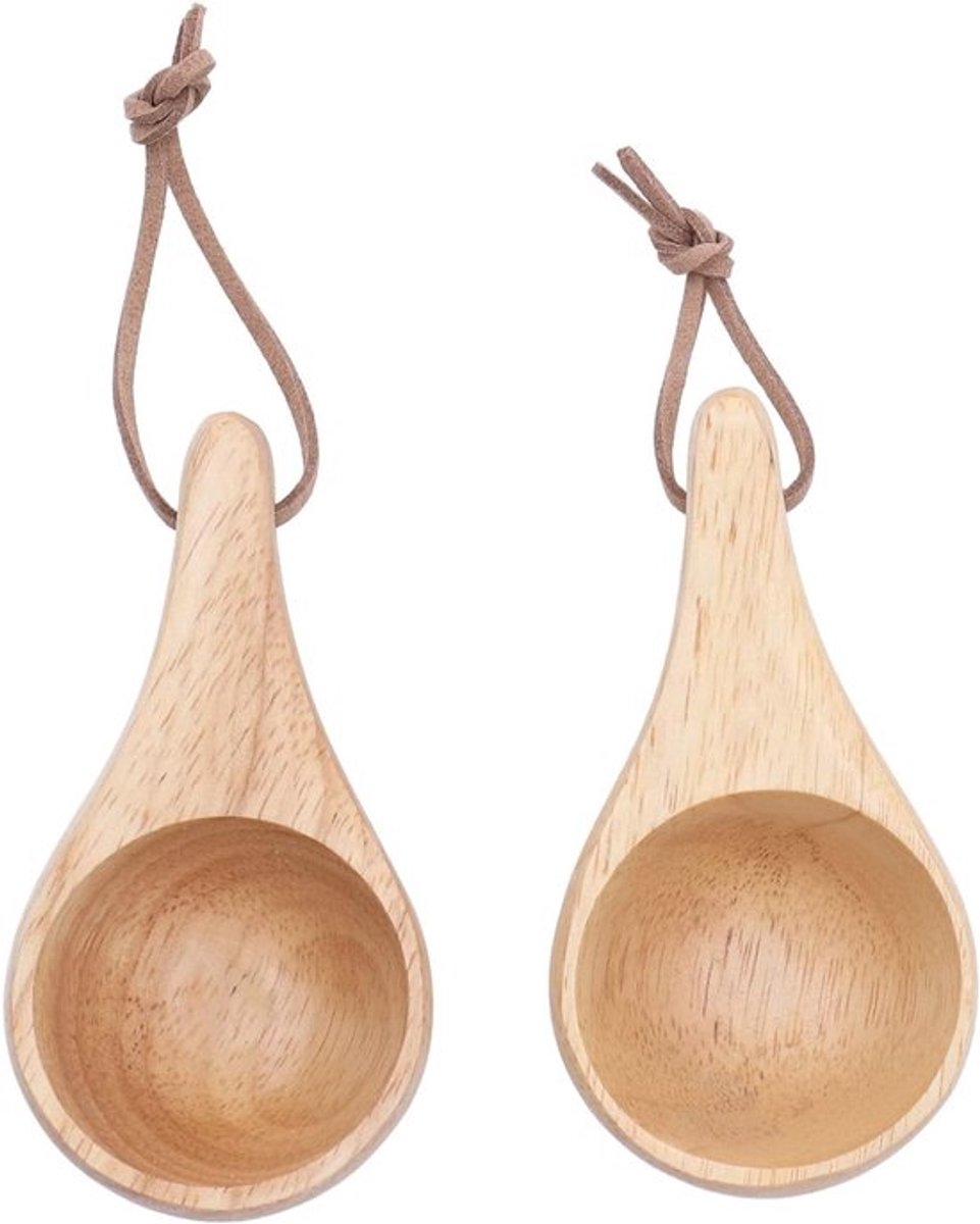 Handgemaakte Houten Kuksa Mok van Rubberhout, 50ml, Ideaal voor Kamperen, Hiking en Backpacking