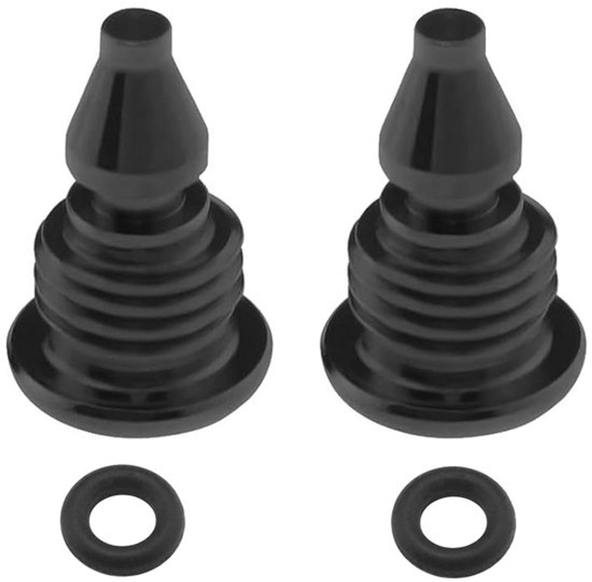 Set van 2 Remolie Ontluchtingsschroeven voor Fietsen, Titanium Schroeven met O-Ring voor MT2/MT4/MT5/MT7/MT8, Geschikt voor Remsysteem en Onderhoud