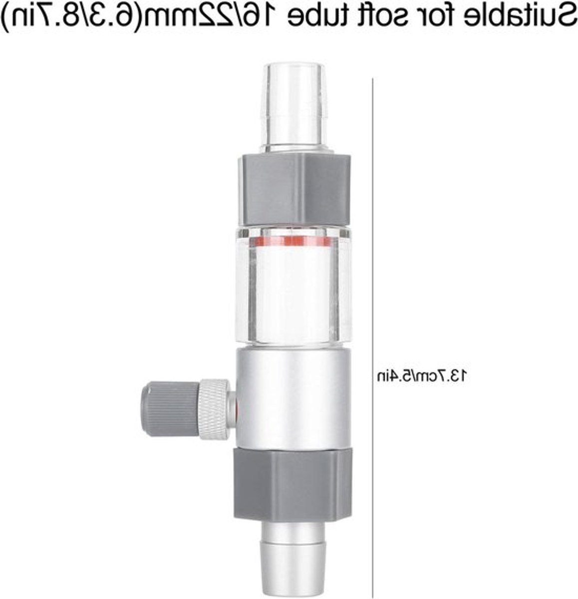 CO2-diffuser voor aquaria - Efficiënte verdamper voor binnen- en buitengebruik - koolstofdioxide-diffuser voor aquaristiek (M2 16/22mm)