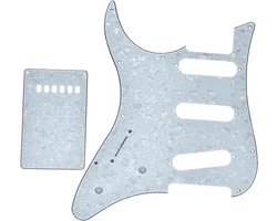 HSS Pickguard en Tremolo Cover voor Yamaha PACIFICA Gitaar - Zwart 3-laags, Perfecte Pasvorm en Duurzaam Ontwerp