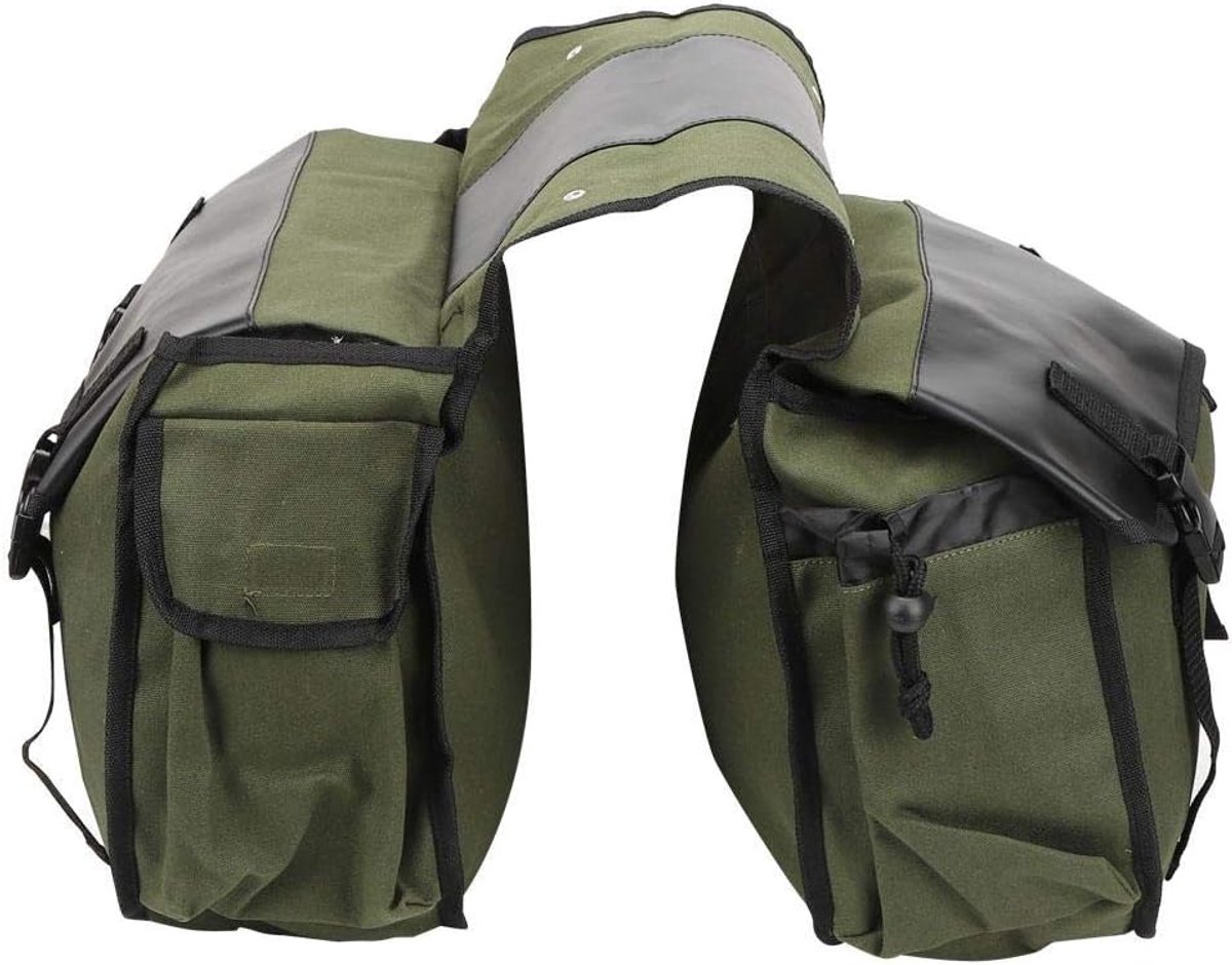 SnelShoppen - Fietstas Achterzit, Fietstas Organiser, Pannier, Fietstas Voor Mountainbike, Bagagecompartiment, Fietsaccessoires, 40L Capaciteit