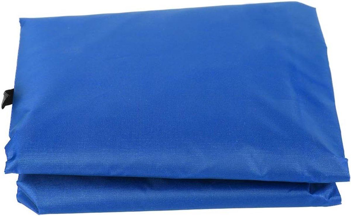 SnelShoppen - 3-zits schommelbank kussen - Eenvoudig schoon te maken schommelbankhoes voor tuin en patio - Donkerblauw - Waterafstotend en slijtvast -