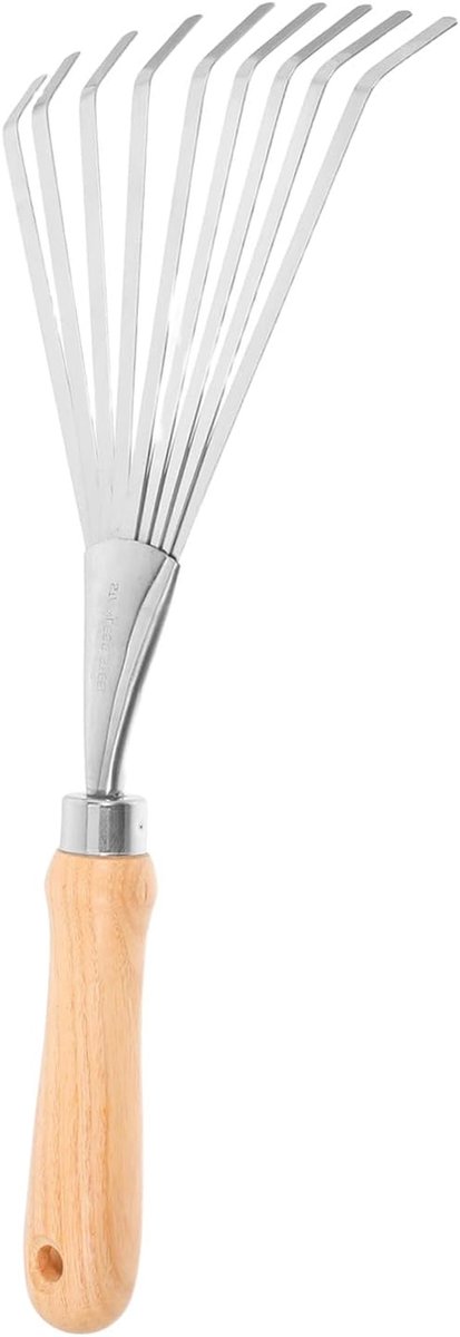 Gras Hark - Struikhark Tuinhark - Gazon Onderhoud - Dichte Tandenhark - 39 x 16 x 2.5 cm - Niet gespecificeerd