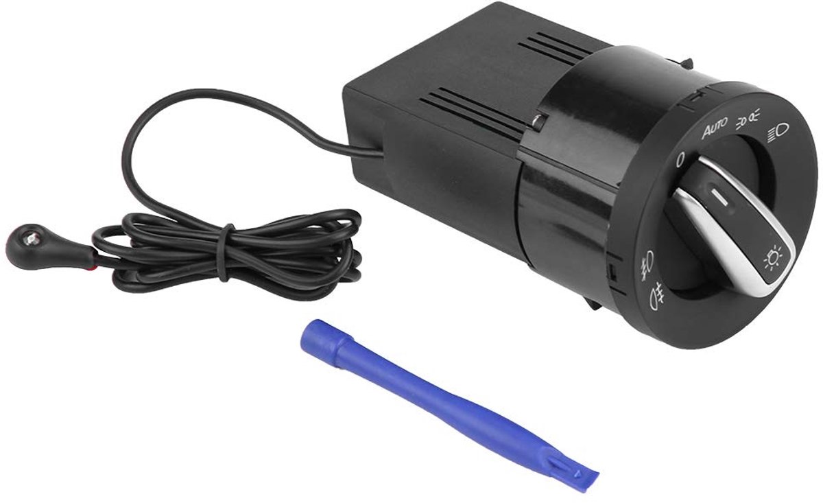 SnelShoppen - Hoofdlampenschakelaar met Lichtsensor Module 1C0941531 3BD941531A Geschikt voor MK4 B5 en Seat tot 2015 - Automatische Verlichting - Bet