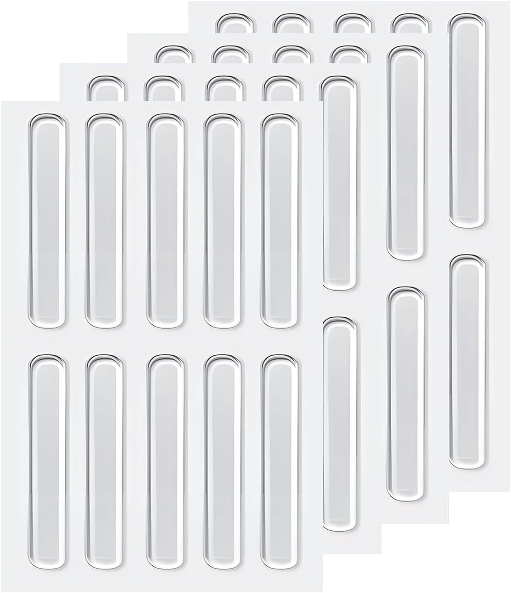 Meubelstootdempers 40 Stuks - Transparant Siliconen - Geluiddempend - Perfect voor Kasten en Wanden - ShopVlot