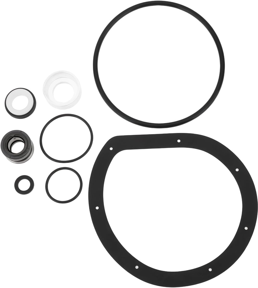SnelShoppen - Waterpomp As Afdichting Reparatie Kit SPX1500H voor Hayward Power-Flo SP1500 SP1510 SP1511 SP1550 SP1575 EP1500 Serie - Onderhoud Pomp A