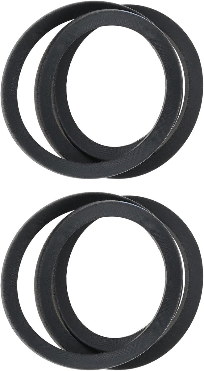 SnelShoppen - 2 Stuks Tractor Ventilator Riem 15469-97010 1073 x 12,7 x 10 mm Geschikt voor Kubota KX121 KX161 L2501 L2800 L2900 en meer
