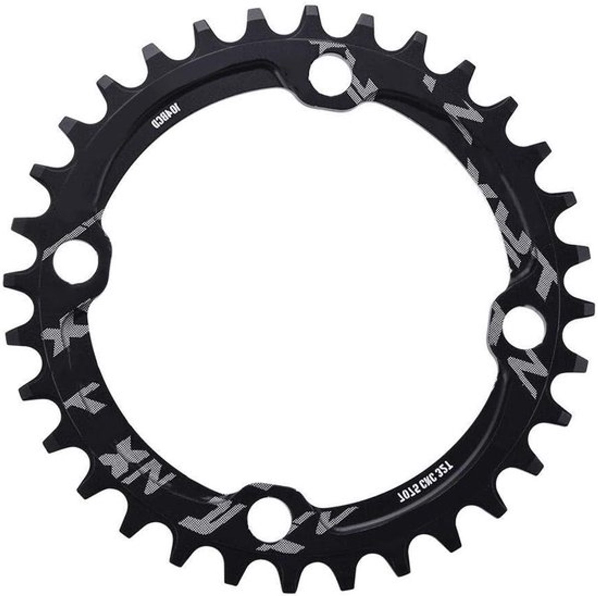 Kettingblad voor Mountainbike en Racefiets, 32/34/36/38T BCD 104, Geschikt voor Enkelvoudige Aandrijving en Diverse Fietstypes