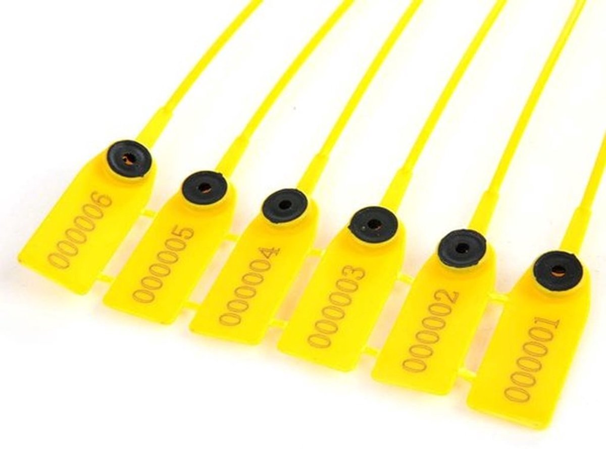 Kabelbinders 100 Stuks - Label Kabelbinders - Transport Kabelbinders - Herbruikbare Kabelbinders - PP Materiaal - Hoge Taaiheid - Verpakkingsband