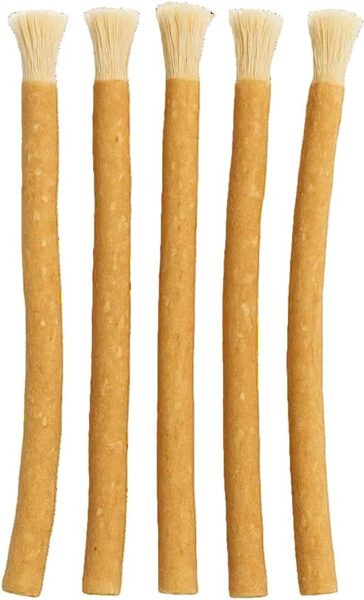 SnelShoppen - Miswak Siwaak Natuurlijke Tandenborstel - Organisch & Fluoride Vrij - Antibacterieel en Composteerbaar - Versterkt Tandvlees en Verfrist
