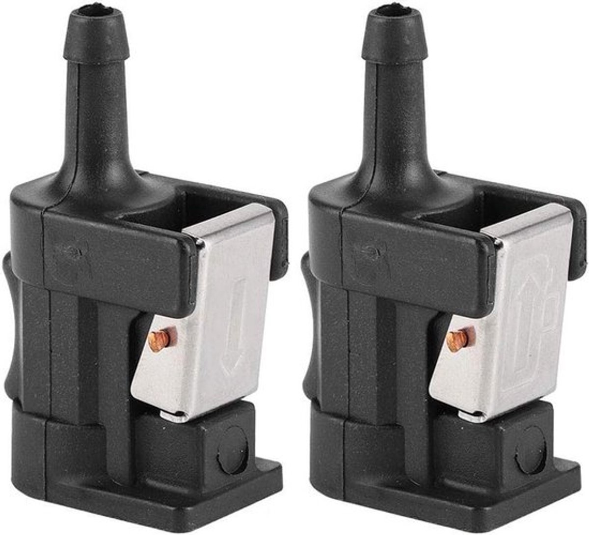 8mm Barb Brandstofslang Verbinding voor Buitenboordmotoren - 2 Stuks, Geschikt voor Marine Motoren en Brandstofsystemen