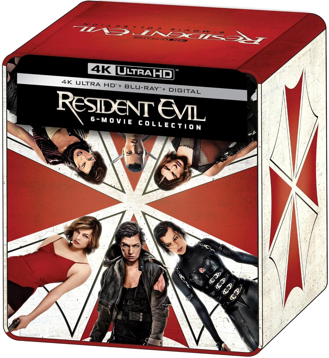 Resident Evil Ultimate Collection - 4K UHD + blu-ray - Steelbook - Import