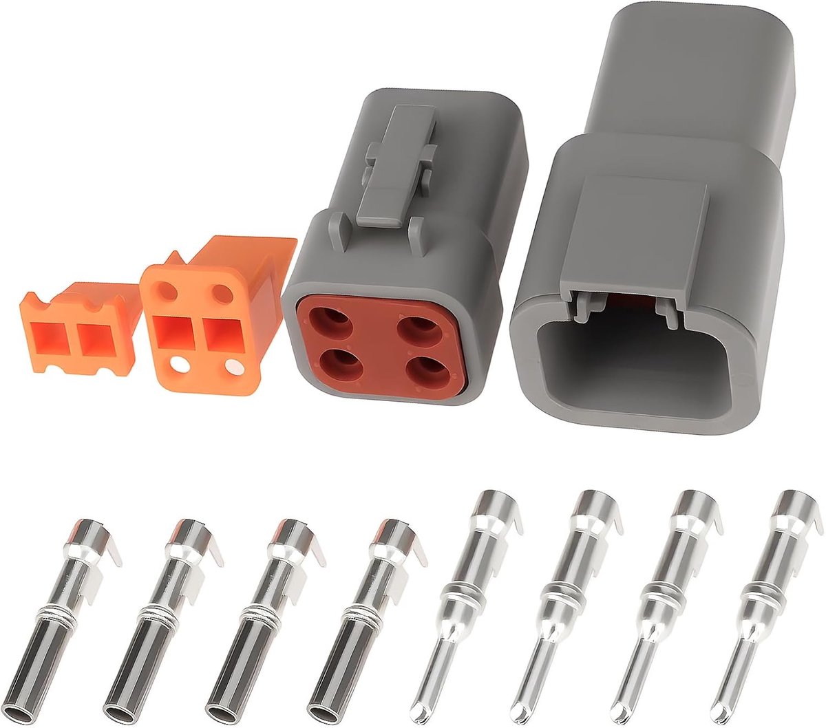 4-Pin waterdichte connector DTP04-4P DTP06-4S - geschikt voor elektrische verbindingen - robuuste bescherming - ShopVlot