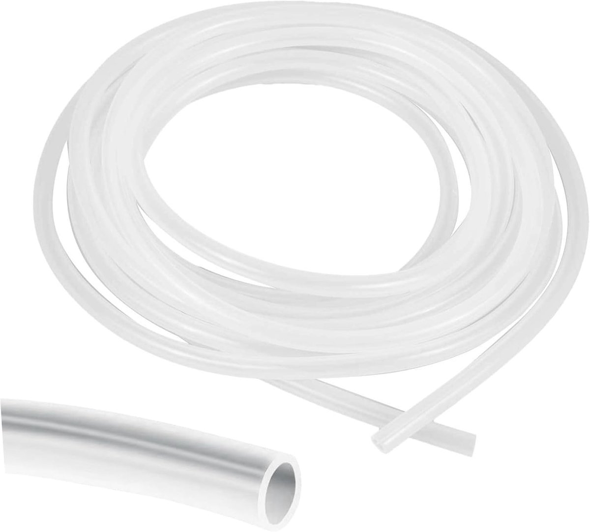 Silicone Hose, 3m 5mm x 8mm, Flexible Food Grade Hose, Silicone Rubber Hose, 5mm ID x 8mm, OD Transparent Water Hose - ShopVlot