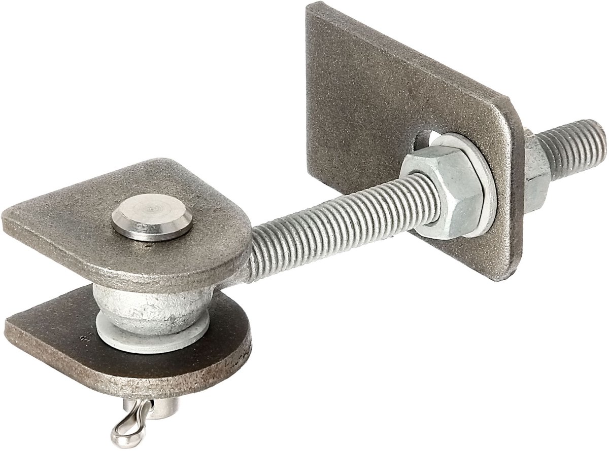 GAH Alberts poortband 75x19x44x120x25x45mm STA ruw Btl - 417802