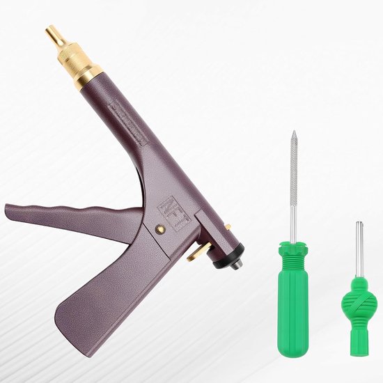 Bandenreparatieset - Tubeless reparatie - Band lek repareren - Universeel toepasbaar - 7-7.8mm - Groen — afbeelding 4