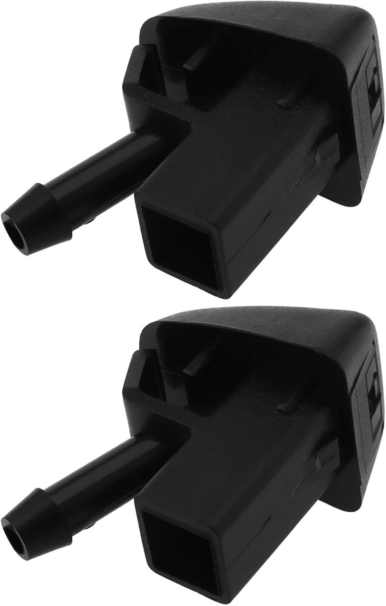SnelShoppen - 2 Stuks Ruitensproeier Nozzle 31301826 Geschikt voor Volvo V70 XC70 S80 II III - Vervanging van Oude of Gebroken Onderdelen