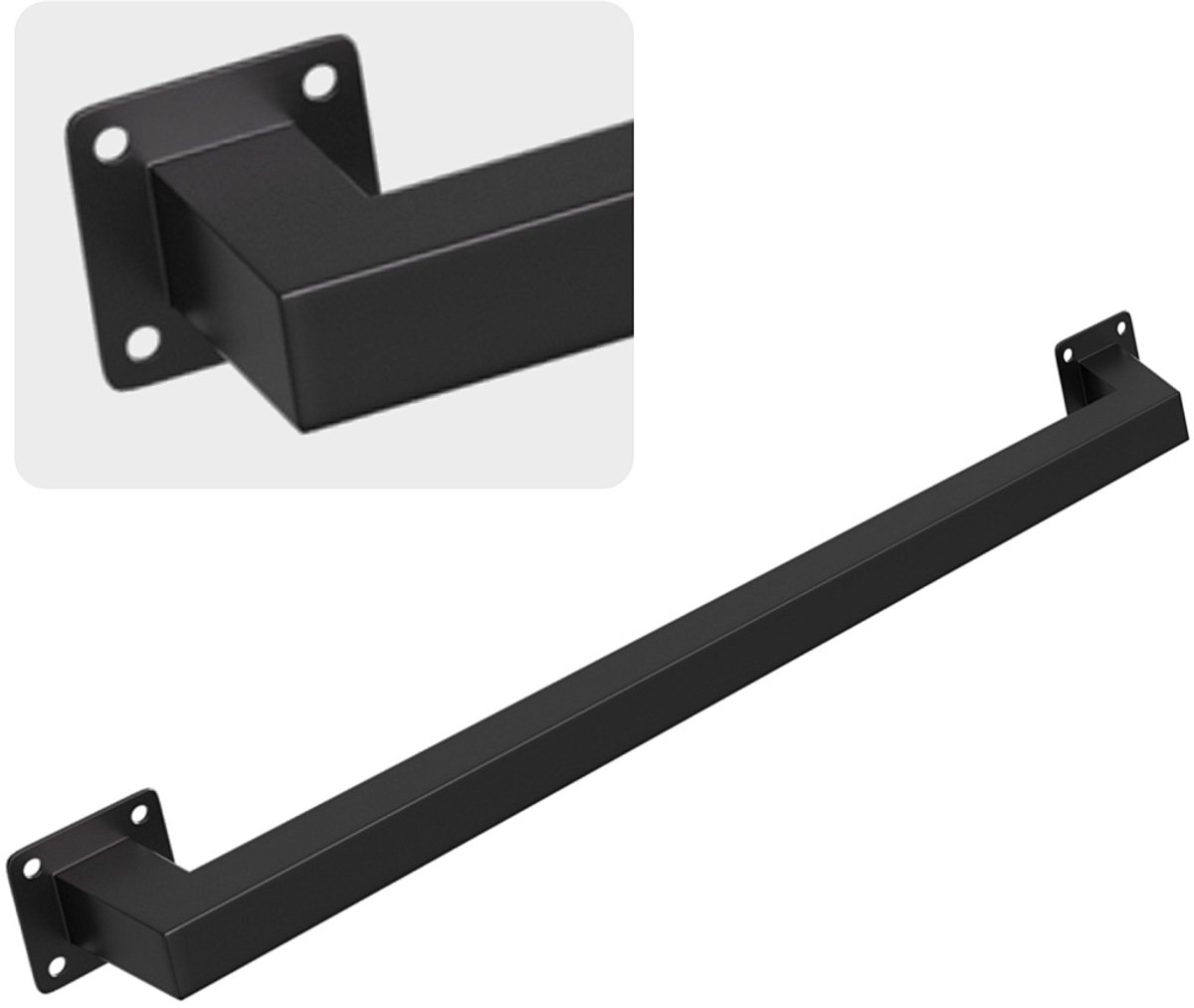 60 cm Trapleuning voor trap Trapleuning Trapleuning voor trap Binnen Buiten Zwart
