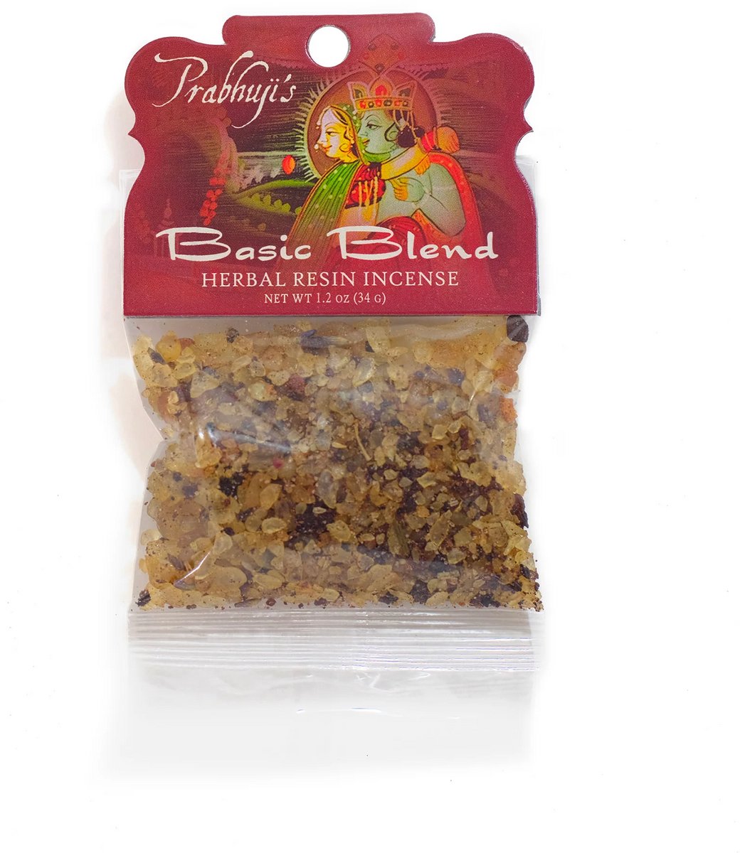 Wierookhars 'Basic blend', Prabhuji's Gifts, 34 gram