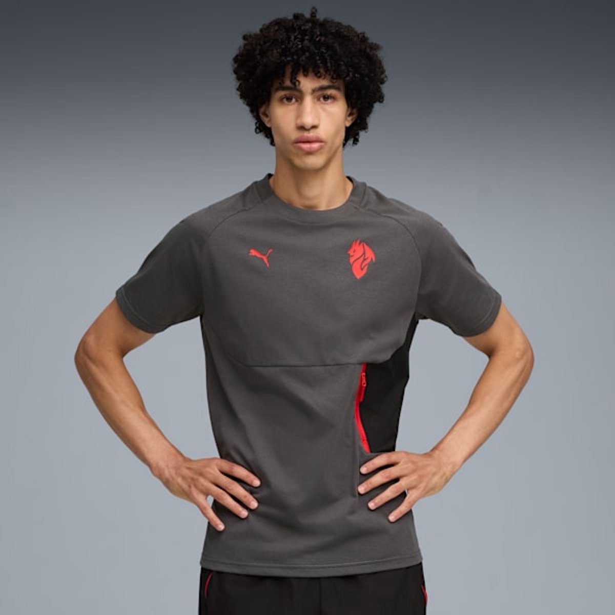 AC MILAN PUMATECH POCKET TEE