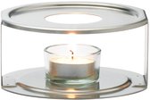 Trendglas Jena Design Theewarmhouder – RVS – Met Theelichthouder - Ø12 cm